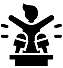 person speaking